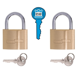 P1K90 - Brass Keyed Alike Padlock